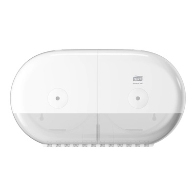 Диспенсер для туалетной бумаги Tork T9 SmartOne® Elevation двойной в мини-рулонах, белый