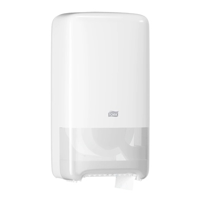 Диспенсер для туалетной бумаги Tork Т6 Elevation Mid-size в миди-рулонах белый