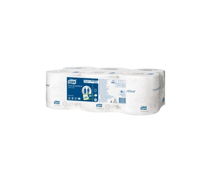 Туалетная бумага Tork SmartOne в рулонах, Advanced, T8, 207 м, 1150 листов, 2 сл, белая