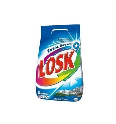 Стиральный порошок Losk "Горное озеро", 4,5 кг