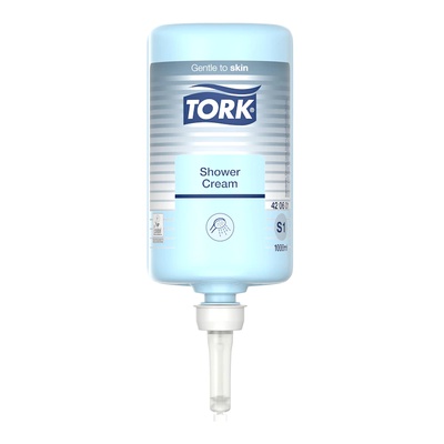 Жидкое мыло-крем Tork Premium S1 для тела и волос 1 л