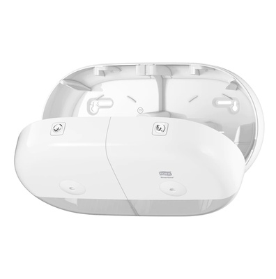 Диспенсер для туалетной бумаги Tork T9 SmartOne® Elevation двойной в мини-рулонах, белый