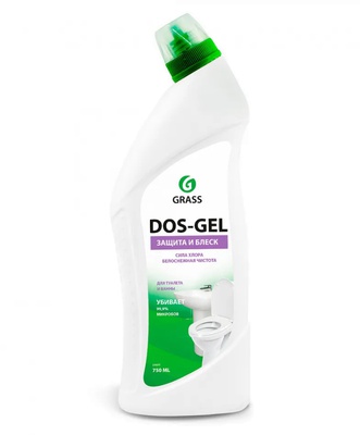 Дезинфицирующий чистящий гель Grass DOS GEL (флакон 750 мл)